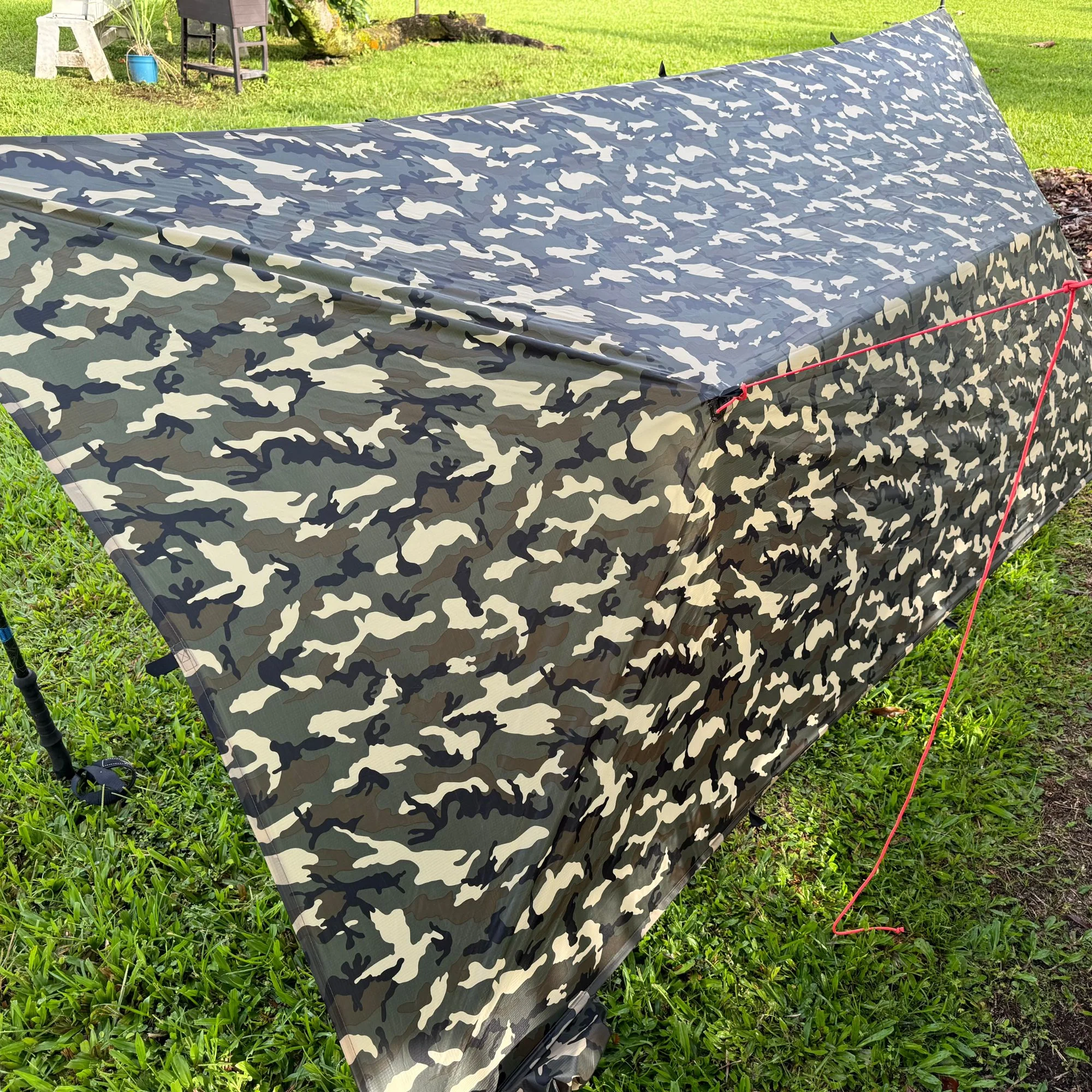 1.1 oz Silpoly - Woodland Camo - Full Roll - Image 4