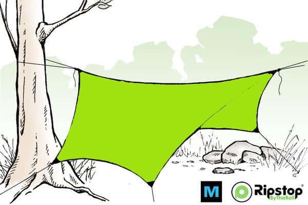 Pre-Cut HEX12 Ultralight Tarp Kit - Image 5